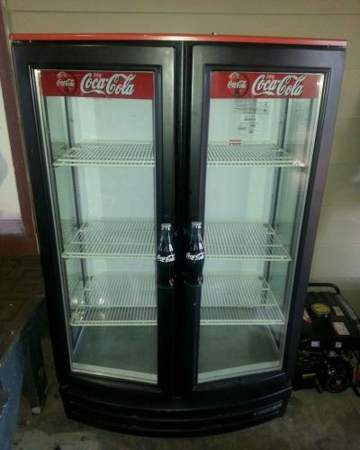 Coca Cola Refrigerator, Beverage Air Commercial,  Very Rare !
