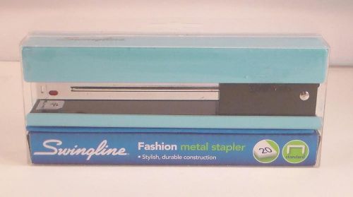 Swingline Fashion Metal Stapler Light / Powder Blue Color New