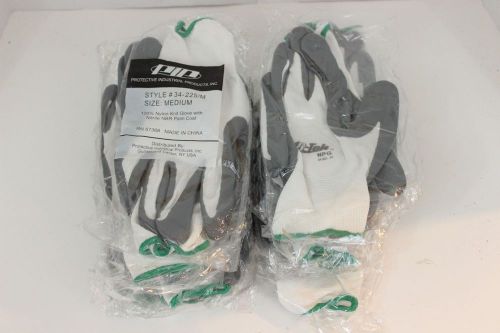 PIP 34-225 G-Tek NBR Seamless Knit Nylon Gloves - Nitrile Coated Smooth Grip/M