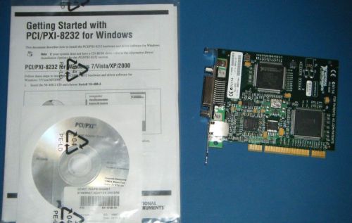 *Tested* National Instruments NI PCI-8232 GPIB Controller and Gigabit Ethernet