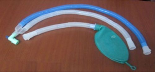 Adult Anaesthesia Circle System with  Limb and 2Lt Rebreathing Bag (2 PIECES )