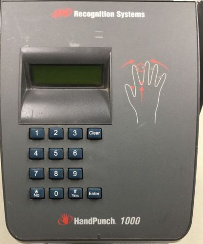 Hand Punch-1000 by IR Recognition Systems HP-1000
