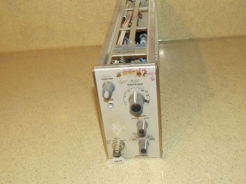 Tektronix 7a19 amplifier  plug in -c for sale
