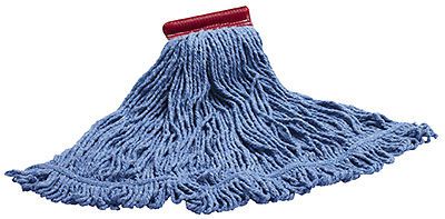 RUBBERMAID COMM PROD Commercial Mop Head, #24 Blended Cotton &amp; Synthetic Yarns