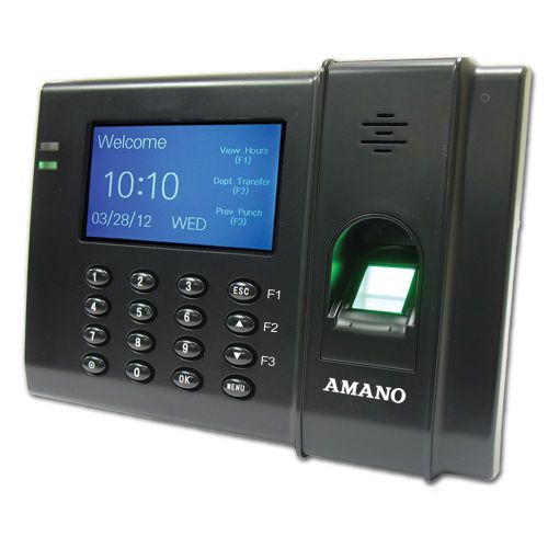 Amano FPT-80/A959 FPT80 Biometric Time Clock System NEW