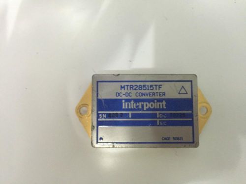 Interpoint MTR28515TF DC-DC Converter - MTR Series