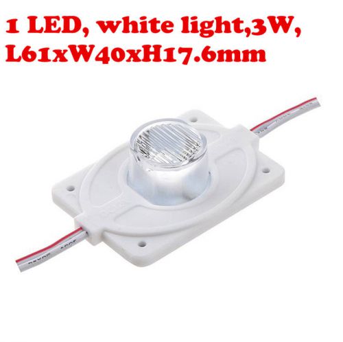 100pcs High Bright SMD 5050 Waterproof LED Module Light Injection Molding Module