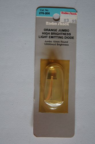 RadioShack Archer Orange Jumbo High Brightness Light Emitting Diode 276-206