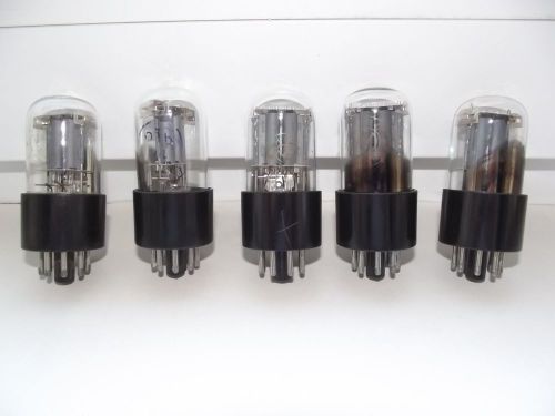TESTED! 5 X  6N9S = 6SL7 = 1579 NOS Soviet Tubes MELZ QTY=5 1966!
