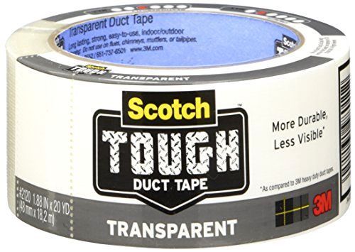 Scotch Transparent Duct Tape New Use Wrapping Sealing Protecting FREE SHIPPING