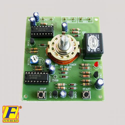 2x FA407 TIMER SWITCH OFF RELAY DELAY 15MINUTE TO 10HR,CIRCUIT BOARD,ASSEMBLED K