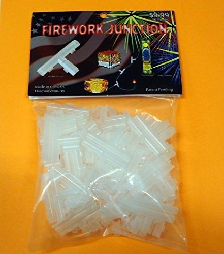 Firework junction visco cannon fuse connector - pkg. - 50 for sale