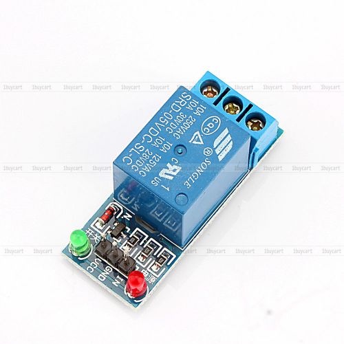 Durable 5V 1 Channel Relay Module Shield W/ LED for Arduino ARM PIC AVR DSP MCU