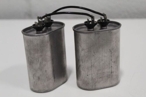 Pair of KTX 17.5 MFD 240VAC 037464 Oval Capacitor + Free Expedited Shipping!!!