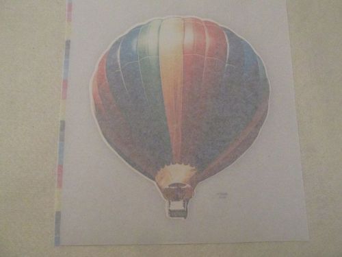 Heat Press Transfers Hot Air Balloon - lot of seven