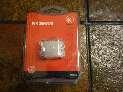 Radioshack PIR Sensor 9m Detection 2760347 DIY 3-pin SIP Header Arduino Level 2