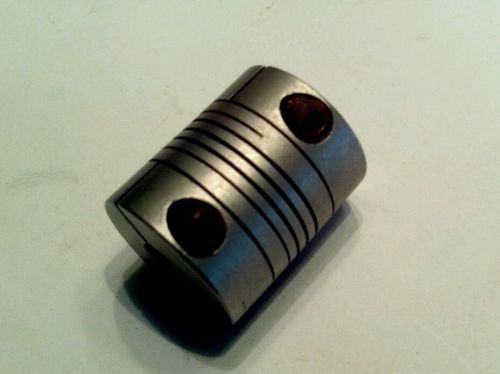 Heli-cal motor cylinder shaft coupling .250&#034; to .250&#034; dia 0.900&#034; l x 0.750&#034; od for sale