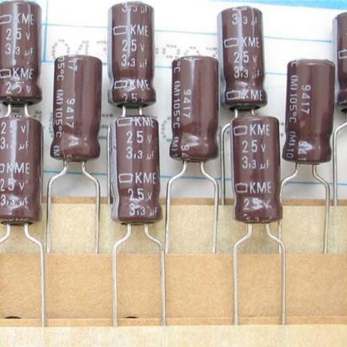 1lot/20PCS NCC/Nippon KME 25V 3.3uF 105c aluminum Electrolytic capacitor