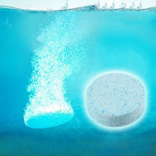 2 pcs car windshield glass cleaner compact effervescent tablets detergent ww for sale