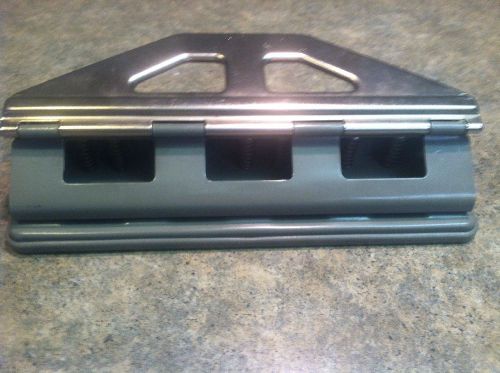 11 Hole Paper Punch Boorum &amp; Pease Universal Multiple Page Hole Punch
