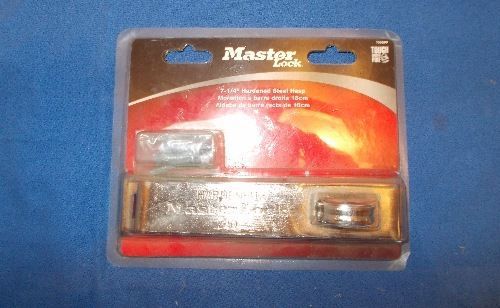 Master Lock 7 1/4&#034; Hardened Steel Hasp #730 w/Original Pkg.