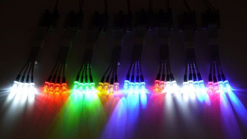 Rc led lights kit - strobe &amp; flash effects chaser light - 4x 5mm leds - new for sale