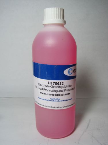 Hanna Instruments Electrode Cleaning Solution 500mL HI70632 NNB