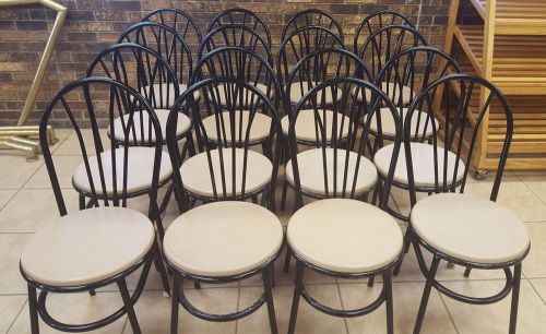 Plymold Restaurant Tables and Chairs, seating for 16