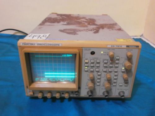 Iwatsu SS-7810 SS-810 Oscilloscope 100MHz