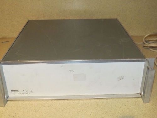 PROGRAMMED TEST SOURCES PTS 120 FREQUENCY SYNTHESIZER MODEL 120RKN (B)