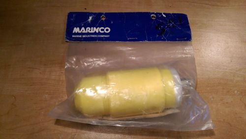 Marinco l5-20p 125v. 20a. 3 prong locking plug / connector  twist lock for sale