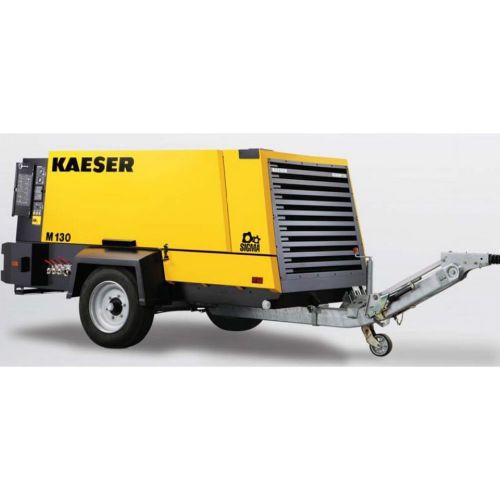 New kaeser m130 towable diesel air compressor tier iv final kaeser m130 for sale