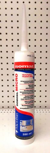 Isomat Domosil-Micro (280ml) - High Performance Anti-Mould Silicone Sealant