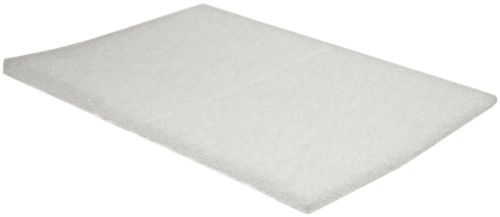 Norton 662610456006 Non Woven Hand Pads, White ~ 6&#034; x 9&#034; ~ Pack of 10 Pads