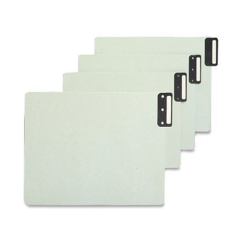 Smead End Tab 100% Recycled Pressboard Guides, Vertical Metal Tab (Blank), Extra