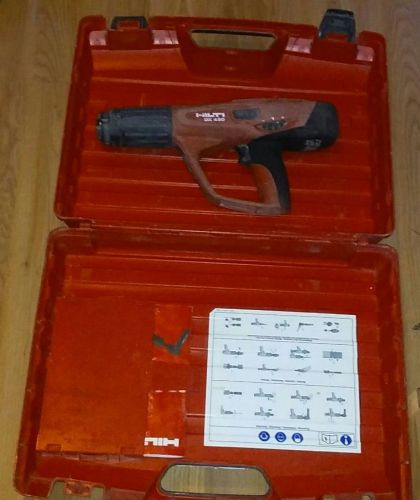 Used Hilti DX460 Powder Actuated Nail Gun with Case