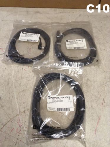 Pepperl + Fuchs Miscellaneous Cable Cordset-Lot of 3-New