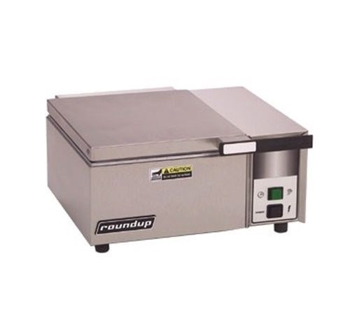 Roundup dfw-200 deluxe steam food warmer 1/2 size pan capacity 2-7/8&#034;d pan for sale