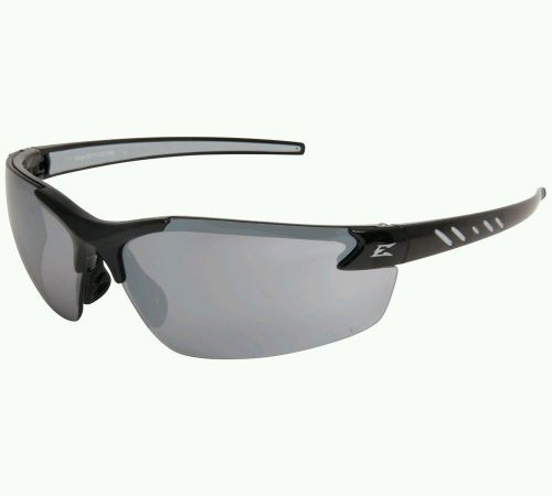 EDGE SAFETY EYEWEAR Zorge Black Safety Glasses black / Smoke Lens