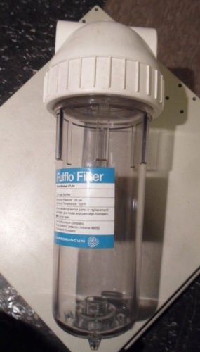 New Carborundum Fulflo Filter LT-10 Housing Vessel NOS NIB