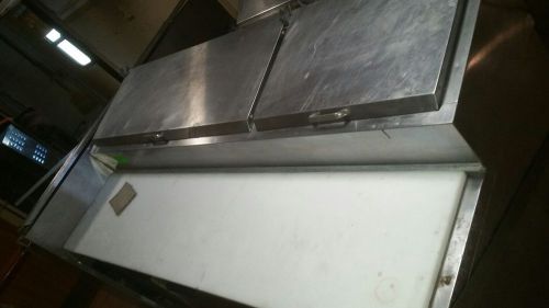 5 foot 60&#034; REFRIGERATED SAND/SALAD PREP TABLE Bain Marie Beverage Air