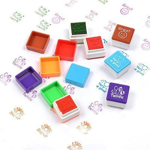 Inspired gift Teachers Self-inking Rubber Stamp Set 6pcs