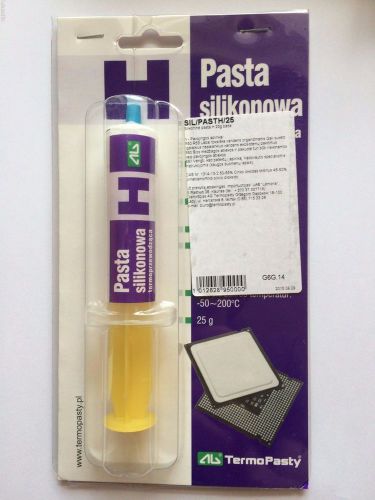 Heat transferring paste, H 25g white AG CHEMIA Pasta Silikonowa