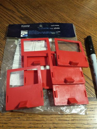Brady, lockout cleat, bag of 6, 65406, new, 1d703 for sale