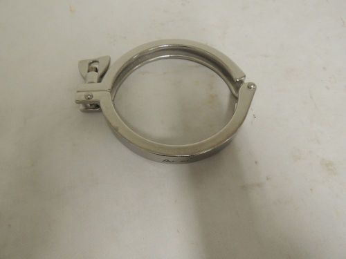 NEW  SANITARY TRI-CLAMP 4 IN. STAINLESS STEEL 304