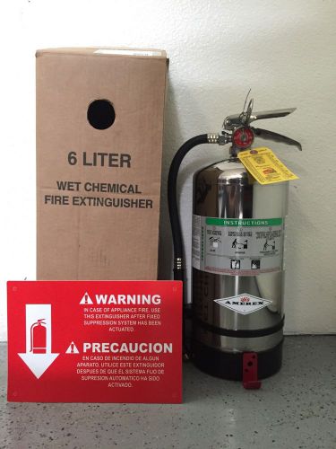 Amerex b260 k class (2a:k) kitchen fire extinguisher for sale