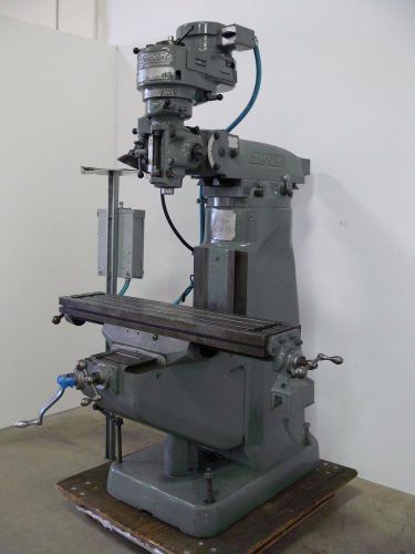Bridgeport vertical milling machine 9&#034; x 42&#034; very nice item, works great for sale