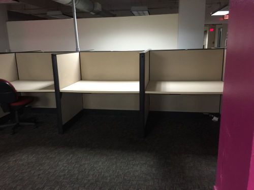 LOT 130 Office CUBICLES stations Budget Desks Files Call Center file cabinets  *