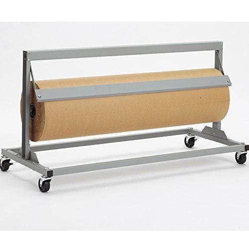 72&#034;  portable jumbo mover paper roll/ film packing dispenser &amp; cutter for sale