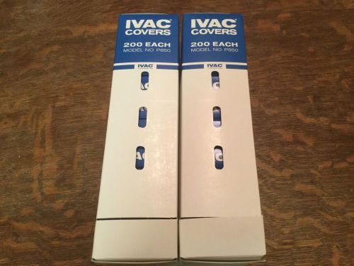 2 NEW BOXES  OF 200 IVAC Probe Covers Model P850